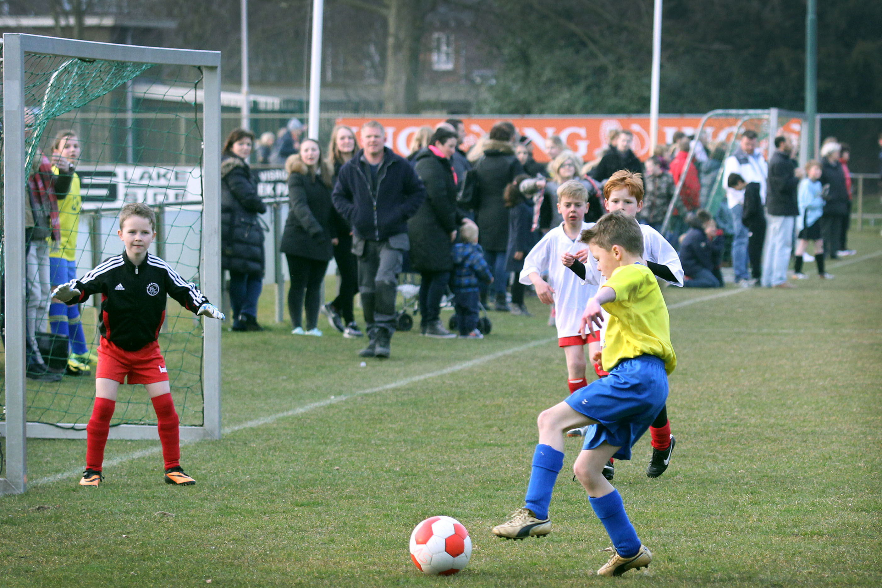 Finales schoolvoetbaltoernooi
